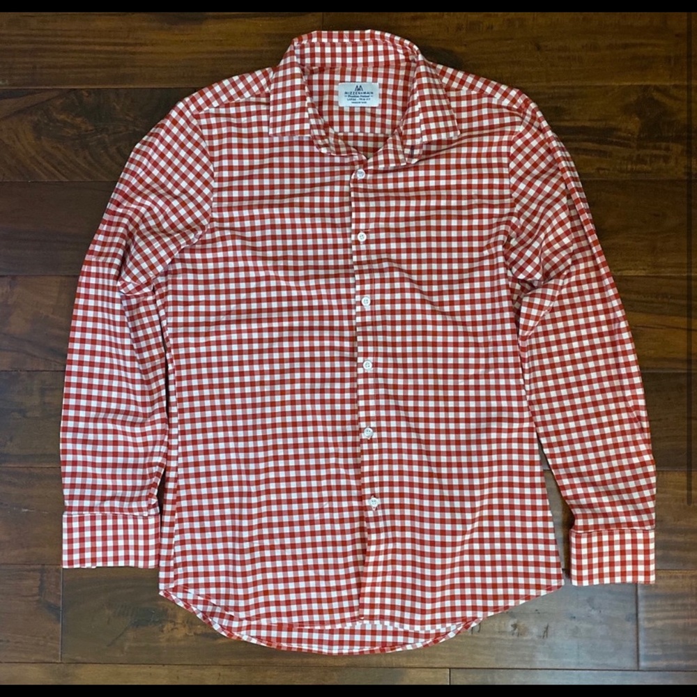 Mizzen + Main Large Trim Fit Button Down Shirt